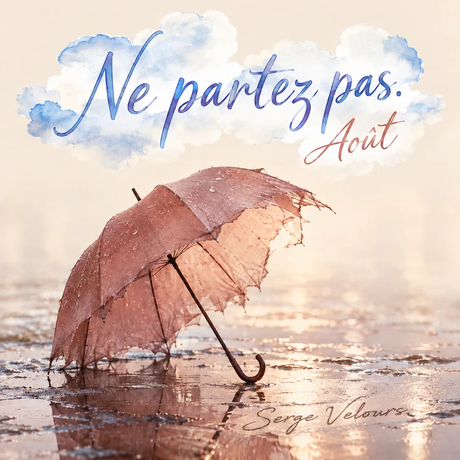 Ne partez pas. Août